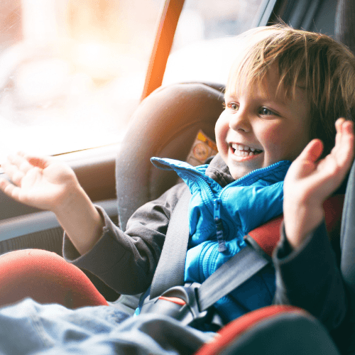 Child seat and seat belt laws explained